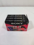 Sony Cd-it 4 Pack 90 Minute Normal Bias Slide Case Cassette Tape New. Fixed Price $15.99.