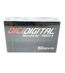 Dic Digital Microfinity 8MM VIDEO8 Cassette Tape 60 Min MPX-P6 Blank New Sealed. Fixed Price $14.99.