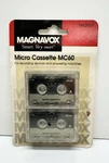 Magnavox M62001 MC60 Micro Cassette 2-PACK. Fixed Price $13.99.