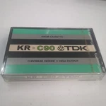 Tdk Kr C-90 Blank Audio Cassette Tape (sealed) Nos! New! Vintage. Fixed Price $24.99.