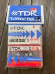 Tdk Telephone Pack For Answering Machines ECD-60LU2T. Fixed Price $26.99.
