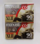 Maxell Xlii High Bias 90 2 Pack Cassette Tapes. Fixed Price $16.99.