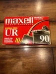 Maxell Normal Bias Ur 90 Minutes Blank Audio Cassette Tapes Box Of 10 New Sealed. Fixed Price $27.99.
