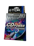 2 X New Sealed Tdk Audio Cassette Tape Cd Power High Bias 110 Min. Fixed Price $19.99.