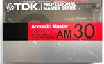 Brand New Sealed Tdk Acoustic Master Am 30 Professional Blank Cassette Tape. Fixed Price $22.99.