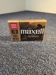 New Maxell Xlii 100 Minutes Iec Type High Bias Cassette Tape Black Magnetite. Fixed Price $8.95.