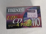 4 Pack Maxell Ii Cd 110 High Bias Blank Audio Cassette Tapes. Fixed Price $19.99.