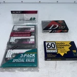 Vintage Sealed Kmc Pack 60 Minute Low Noise + 90 Tdk More Cassette Tapes J53. Fixed Price $13.49.