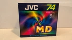 (5) Jvc MD-74VB Blank Minidiscs New (w/free Storage Case!). Fixed Price $42.95.