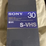 New Sealed Sony S-vhs Master Quality Broadcast Video Cassette MQST-120. Fixed Price $16.00.