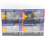 Lot Of 4 Memorex Hbs Ii 100 Type High Bias Cassette Tapes New Sealed. Fixed Price $20.00.