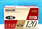 Maxell Ud Ii 120 1991 Japan Type Box Of 10 Cassette Tapes (sealed). Fixed Price $299.99.