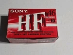 Box Of 10 Sony HF46 Blank Cassette Tape - Type Iec W/ Screws New. Fixed Price $49.90.