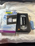 Philips Magnavox Vhs Head Cleaner PM61102 Non-abrasive Wet System. Fixed Price $9.95.