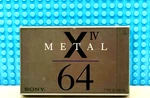 Sony X Iv Metal 64 1992 Japan Type Blank Cassette Tape (1) (sealed). Fixed Price $44.99.