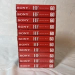 Sony Hf 60 Normal Bias Blank Audio Cassette Tape New Sealed Lot Of 11. Fixed Price $14.99.