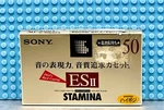 Sony Es Ii Stamina 50 1995 Type Blank Cassette Tape (1) (sealed). Fixed Price $29.69.