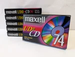 (6) Maxell Ii Cd Audio Cassette Tapes 74 Minutes Sealed. Fixed Price $27.95.