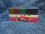 Maxell Cd-r Music 50 Pack Recordable Color Jewel Cases 80MIN 700MB 32 New. Fixed Price $34.99.