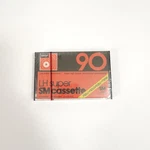 Vtg Basf Lh Super Sm 90 Audio Cassette Tape New Sealed. Fixed Price $19.95.