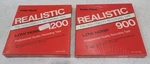 Nos Lot Realistic Radio Shack Magnetic Recording Tapes 1200' 900'. Fixed Price $25.00.