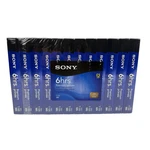 Sony T-120VR Pack Premium Grade Blank Vhs Video Cassette Tapes 6 Hours Sealed. Fixed Price $39.99.