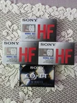 Lot Of Sony Blank Audio Cassette Tapes Sealed Nos Hf 60 Type Cd-it 94.... Fixed Price $13.95.