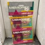 Memorex Vintage Dbs 60 Minute Blank Audio Cassette 2 Tape Lot New Sealed. Fixed Price $8.48.