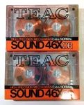 New Teac Sonud 46X Extra Normal Cassette Tape Lot Of 260507. Fixed Price $317.80.