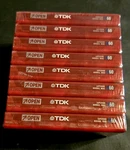 Tdk D60 Audio Cassette Unopened 8 Pack Brand New. Fixed Price $11.00.