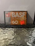 Sealed (nip) Basf Sk 60 Jamproof Blank Cassette Tape, Low Noise/ High Output. Fixed Price $18.00.