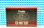 That's Cd Mh 100 1990 Type Ii Suono Format Blank Cassette Tape (sealed). Fixed Price $53.99.
