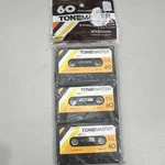 Vintage Tonemaster 60 Blank Cassette Tapes Sealed 3 Pack Walgreens Audio. Fixed Price $11.99.