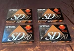 4 Tdk SD90 Iec Ii/type High Bias Position Super Dynamic Blank Cassette Tapes. Fixed Price $45.00.