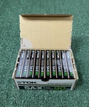 10 New Sealed Tdk SA-X90 High Bias Type Ii Blank Audio Cassette Tape 1982 Japan. Fixed Price $259.99.