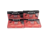 4-PACK Sony Hf 90 Cassette Tapes New And Still Sealed Normal Bias. Fixed Price $24.20.