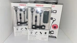 3 Pack Maxell Trio Wired Earbuds Mic In-ear Headphones Flat Cable Travel Pouch. Fixed Price $29.66.