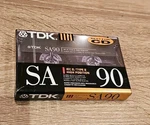 Tdk SA90 Cassette Tape Iec Ii Type Gold High Position Best For Cd New F/ship. Fixed Price $12.00.