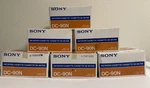 6 Boxes Dictation Cassettes DC-90N Sony Sealed And Authentic Voice Recorder. Fixed Price $175.00.