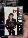 Michael Jackson Bad Cassette Tape Epic 40600 Promotion Only Stamp, Rare!. Fixed Price $50.00.