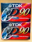 Tdk D90 High Output Ieci/type Cassette Tape Pack Of 4 New Sealed. Fixed Price $11.95.