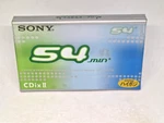 Sony Cdix Ii 54 Blank Audio Cassette Tape (sealed) New. Fixed Price $11.99.