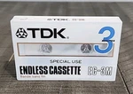 Tdk Endless Cassette EC-3M Min Tape (1987 Japan) New Sealed. Fixed Price $19.95.