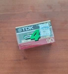 (4) Tdk Sd 90 Minutes Type Ii 1987 Blank Cassette Tapes New Sealed Japan Usa. Fixed Price $124.91.