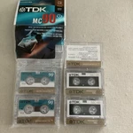 Tdk MC90 & MC60 Audio Microcassette Lot Of 4 Nos Made In Japan. Fixed Price $9.95.
