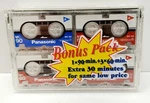 Panasonic Micro Cassette Tapes Pack RT-604VP Sealed 1X90MIN Bonus + 3X60MIN. Fixed Price $14.99.