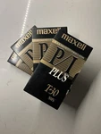 Lot Of 4 Maxell T-30 P/i Plus Vhs Tapes. Fixed Price $10.00.