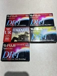Fuji Audiocassette Tapes 90 Min Lot Of 5. Fixed Price $19.99.