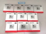 Sony Recording Mini Disc Minutes 10 Sheets Set MDW80T. Fixed Price $89.77.