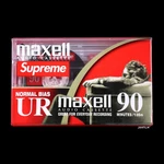 Supreme Maxell Audio Cassette Tapes Blank 90 Minutes 135M Brand New 5-PACK. Fixed Price $38.00.